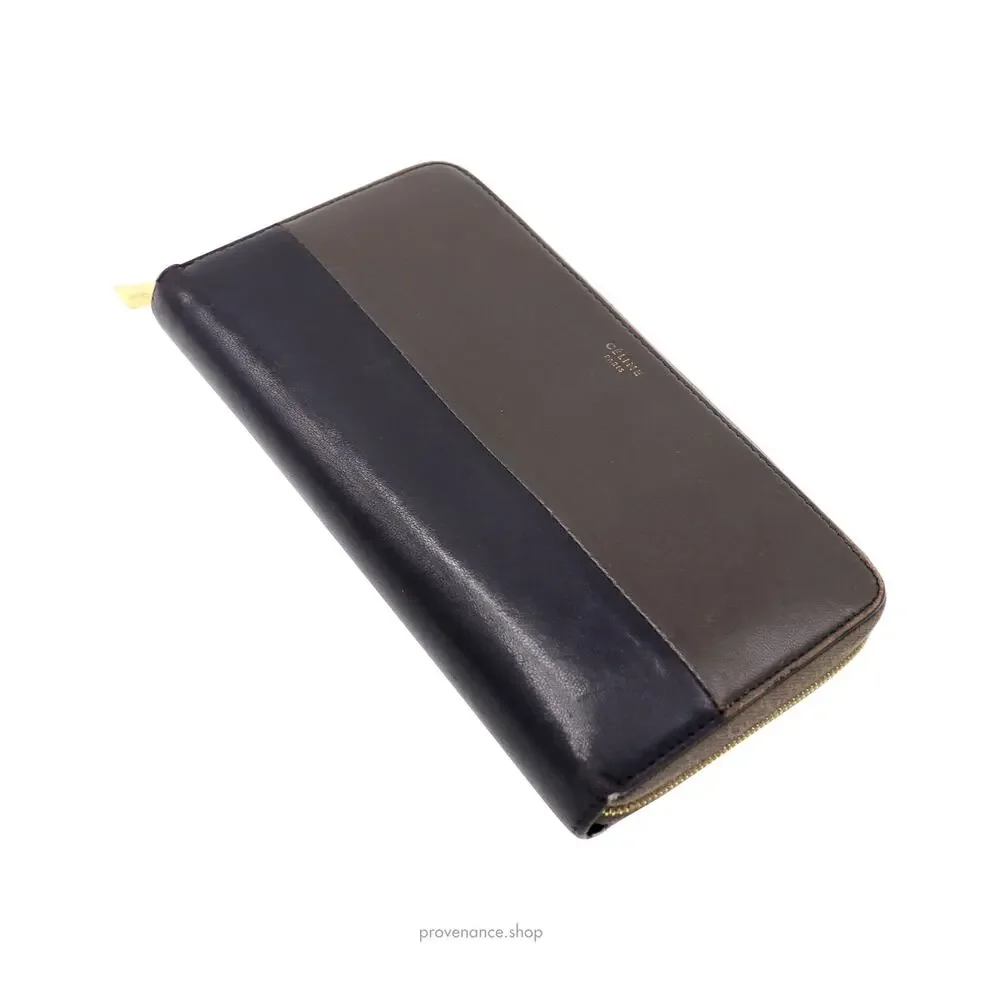 🔴 Celine Multifunction Zip Wallet - Grey/Black - Picture 4 of 9